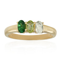 Anello in argento con Tsavorite