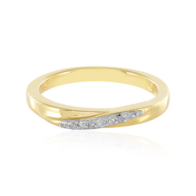 Anello in argento con Diamante I2 (I)