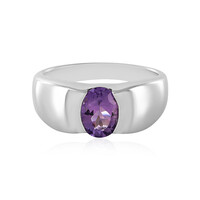 Anello in argento con Quarzo Azur