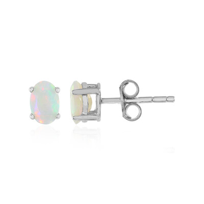 Orecchini in argento con Opale di Welo