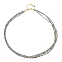 Collana in argento con Diamante Color Argento