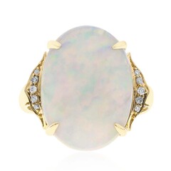 Anello in oro con Opale di Welo AAA (CIRARI)