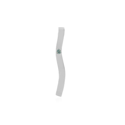 Ciondolo in argento con Zircone Ratanakiri (MONOSONO COLLECTION)
