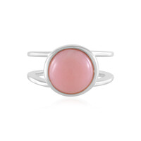 Anello in argento con Opale Rosa