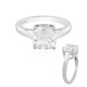 Anello in argento con Petalite