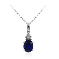Collana in oro con Zaffiro Ceylon (CIRARI)