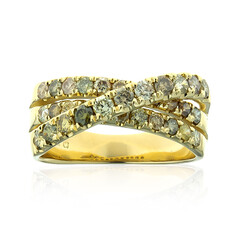 Anello in oro con Diamante Fancy SI2 (CIRARI)