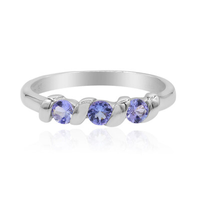Anello in argento con Tanzanite