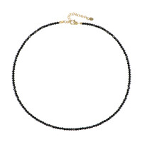Collana in argento con Spinello Nero
