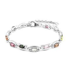 Bracciale in argento con Tormalina (Remy Rotenier)