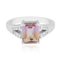 Anello in argento con Ametrina
