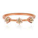 Anello in oro con Diamante Rose de France SI1 di Argyle (Annette)