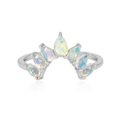 Anello in argento con Opale di Welo