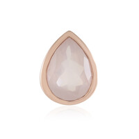 Ciondolo in argento con Quarzo Rosa