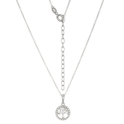 Collana in argento con Zircone
