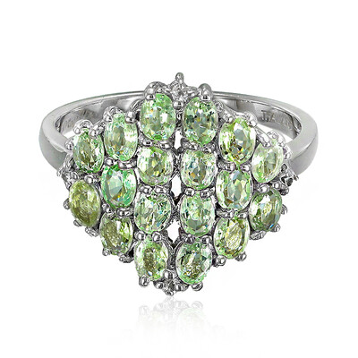 Anello in argento con Tormalina Paraíba