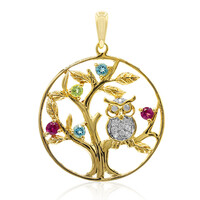 Ciondolo in argento con Peridoto