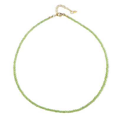 Collana in argento con Peridoto