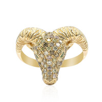 Anello in oro con Diamante Fancy SI2 (CIRARI)
