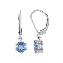 Orecchini in argento con Fluorite Cangiante