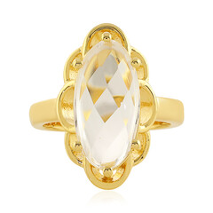 Anello in argento con Quarzo Bianco