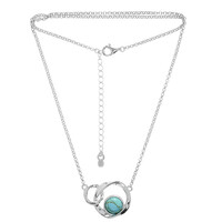Collana in argento con Turchese