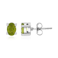 Orecchini in argento con Peridoto