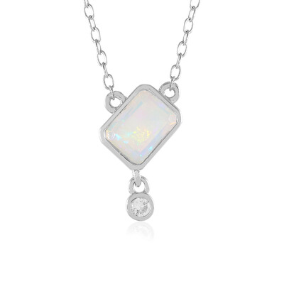 Collana in argento con Opale di Welo