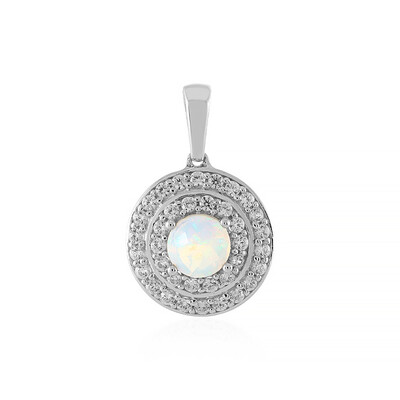 Ciondolo in argento con Opale di Welo