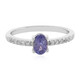 Anello in argento con Tanzanite