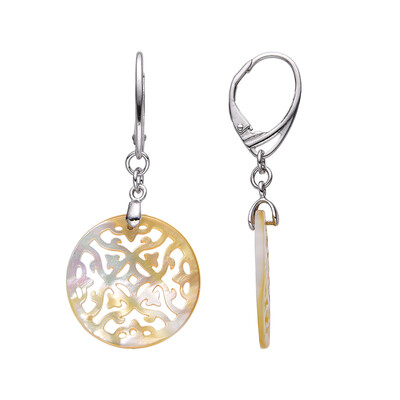 Orecchini in argento con Madreperla