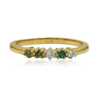 Anello in argento con Peridoto