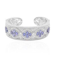Bracciale in argento con Tanzanite (Dallas Prince Designs)
