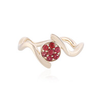 Anello in oro con Rubino Tanzania (de Melo)