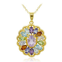 Collana in argento con Ametista Boliviana