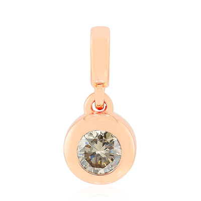 Ciondolo in oro con Diamante Rose de France VS1 di Argyle (Annette)