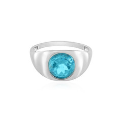 Anello in argento con Topazio Paraiba