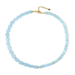 Collana in argento con Acquamarina