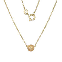 Collana in argento con Citrino (Adela Silber)