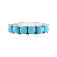 Anello in argento con Turchese Sleeping Beauty