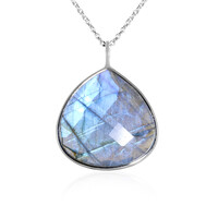 Collana in argento con Labradorite