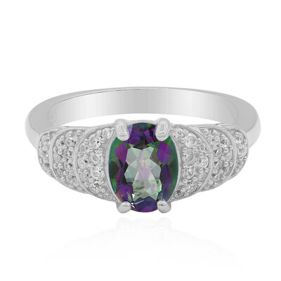 Anello in argento con Quarzo Mistico