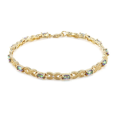 Bracciale in argento con Quarzo Mistico