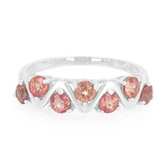 Anello in argento con Rubino Tramonto