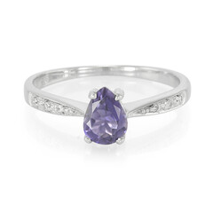 Anello in argento con Iolite Ceylon