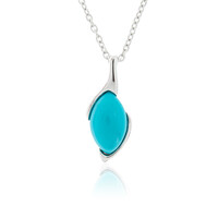 Collana in argento con Turchese Sleeping Beauty