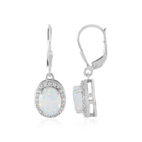 Orecchini in argento con Opale di Welo