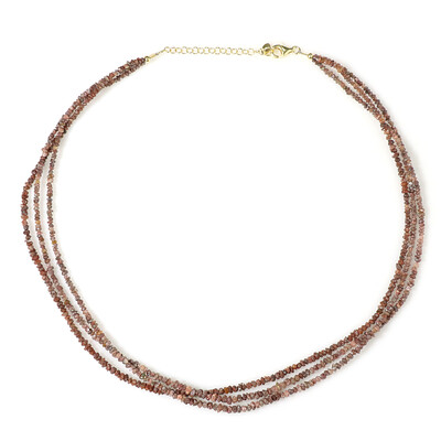 Collana in argento con Diamante Fancy