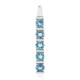 Ciondolo in argento con Apatite Blu