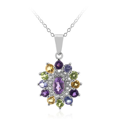 Collana in argento con Ametista